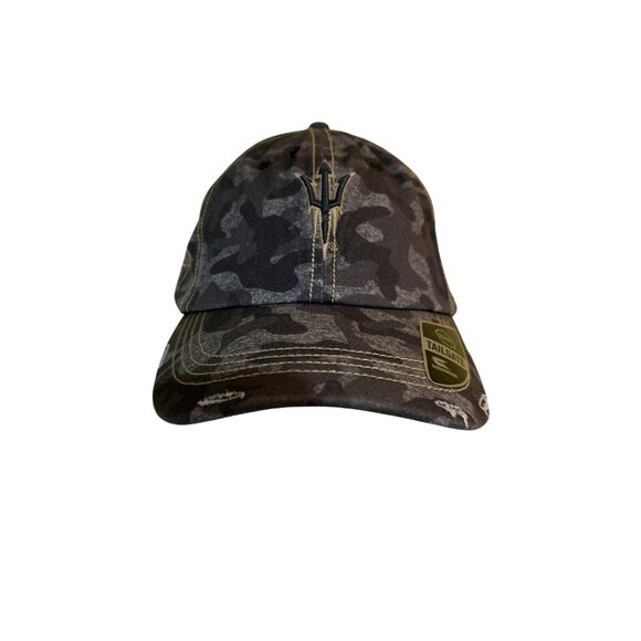 Arizona State Sun Devils OHT Military Men's Top of the World Camo Grey Hat New - Picture 2 of 9